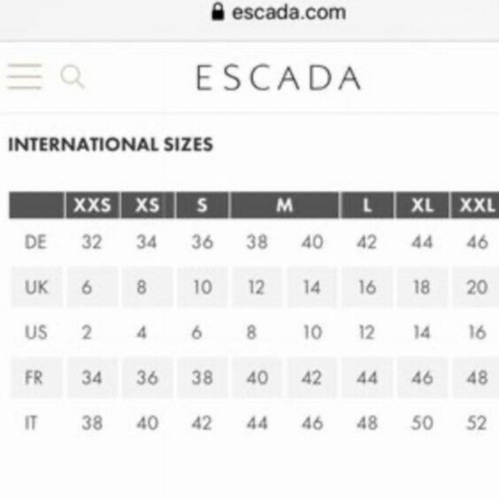 Escada Dress Size 6 Blue - Picture 7 of 7
